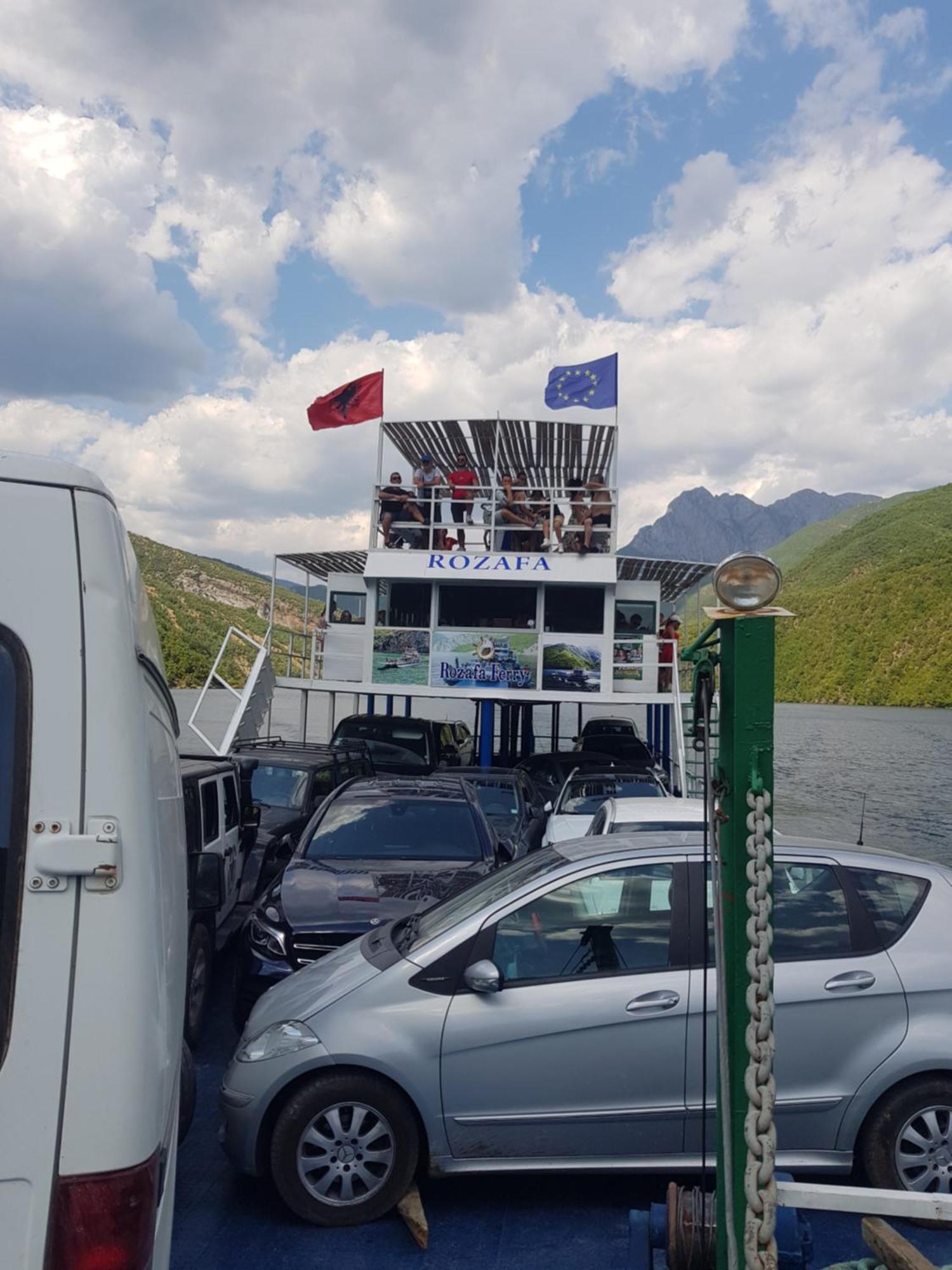 Rozafa Ferry & Accommodation Koman Екстер'єр фото